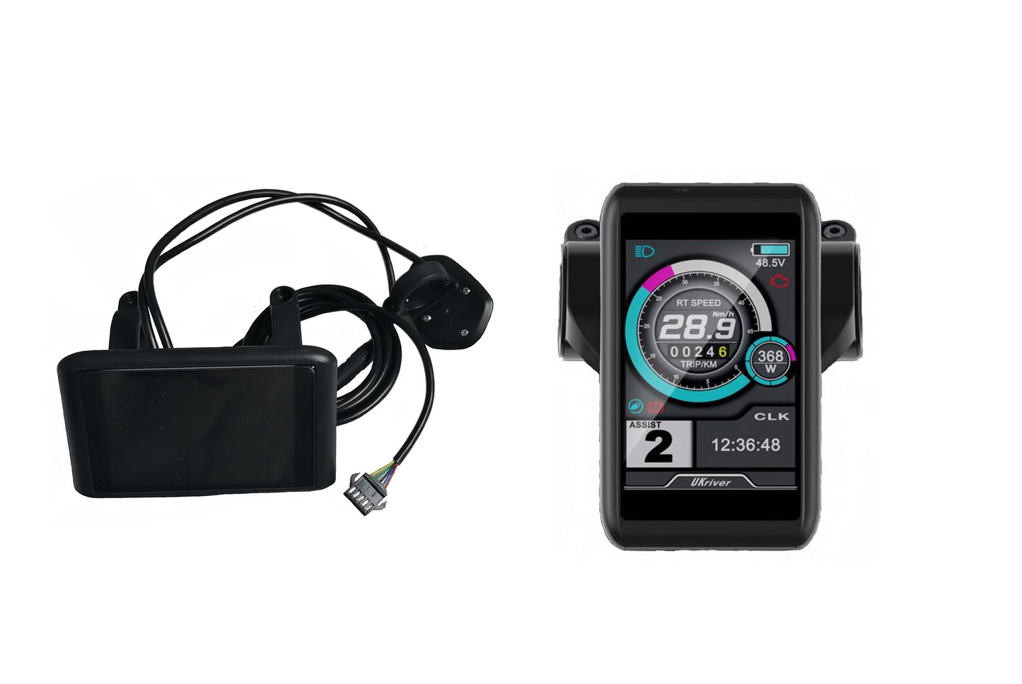 1500W 48V Electric Bike Conversion Kit with Hub Motor, MTX Rim, and TFT Display for Mountain Bikes