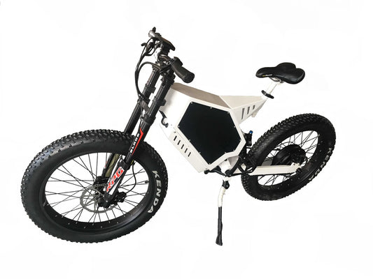 3000W Stealth Bomber E-Bike - 48V 31.2Ah Battery, 35MPH Top Speed, 26"x4.0 Fat Tires for Mountain/Beach Riding