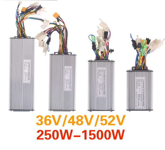 Electric Bike Controller 36V 48V 52V 250W-500W 1000W-1500W