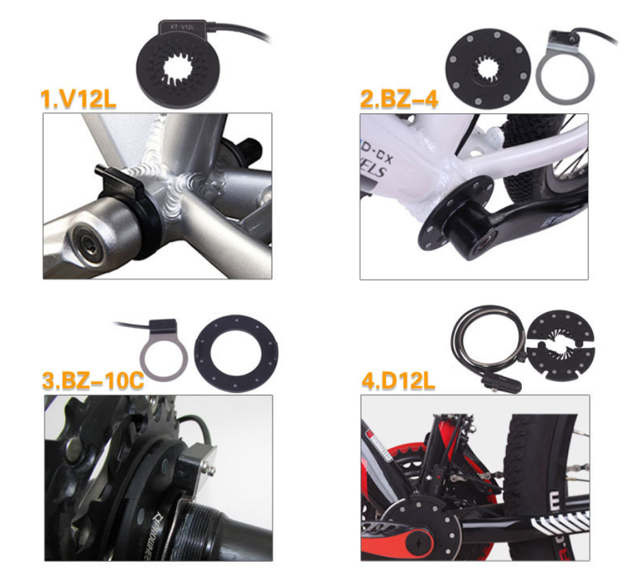 Ebike 36V250W 48V350W Controller Kit LED880 Display Meter PAS Set