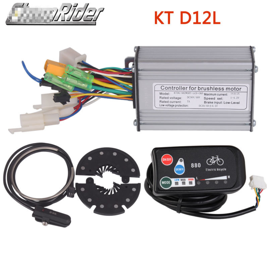 Ebike 36V250W 48V350W Controller Kit LED880 Display Meter PAS Set