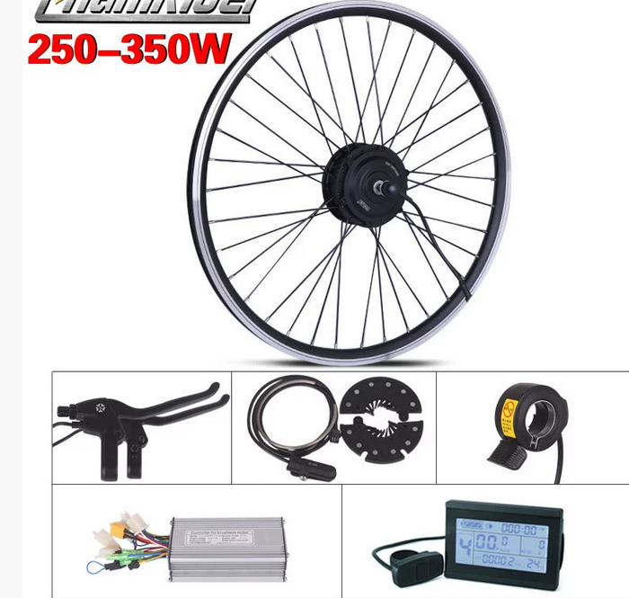 Convert Your Mountain Bike with E-Conversion Kit | 250W & 350W Options