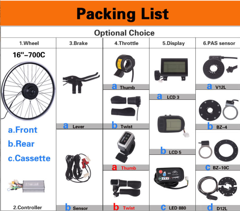 Convert Your Mountain Bike with E-Conversion Kit | 250W & 350W Options