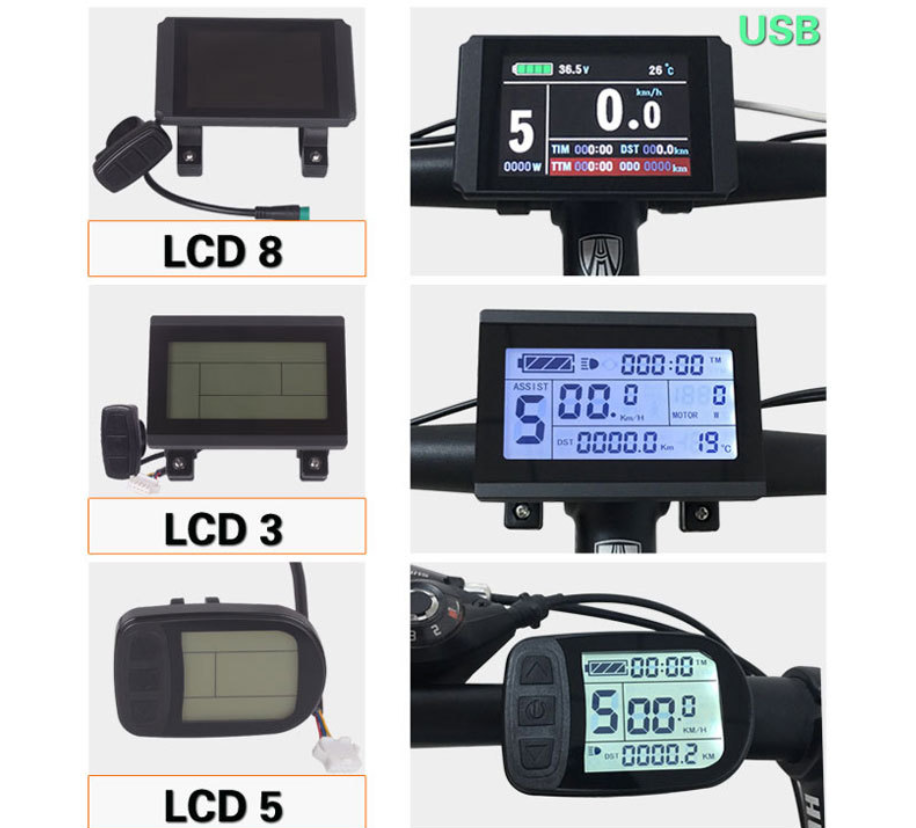 500W1000W Motor Ebike Kit Bicycle Electric Assist Kit