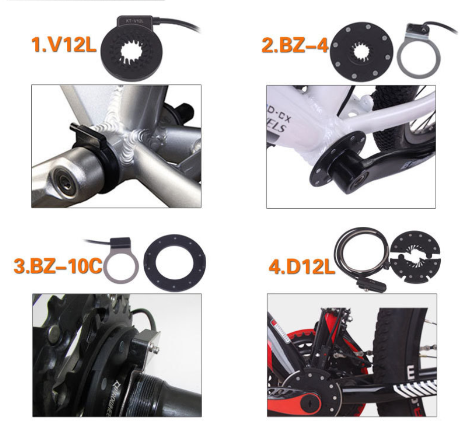 350W/500W Motor Wheel Convert Mountain Bike  to Electric Assist Kit