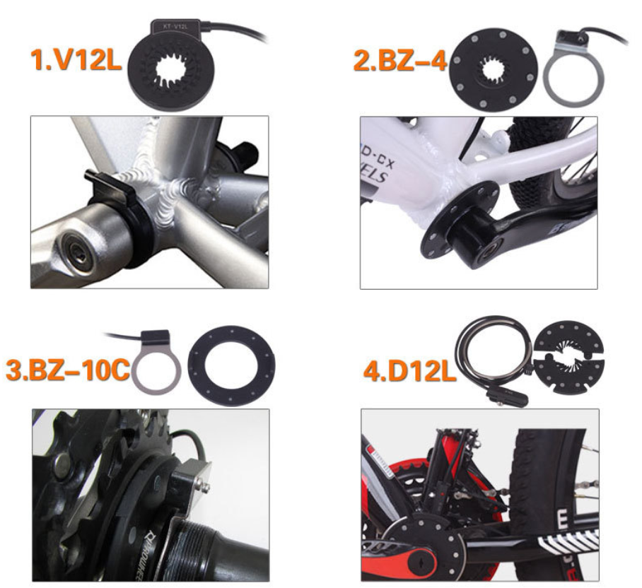 350W / 500W Electric Bicycle Conversion Kit for Mountain Bike Electric Assist Motor