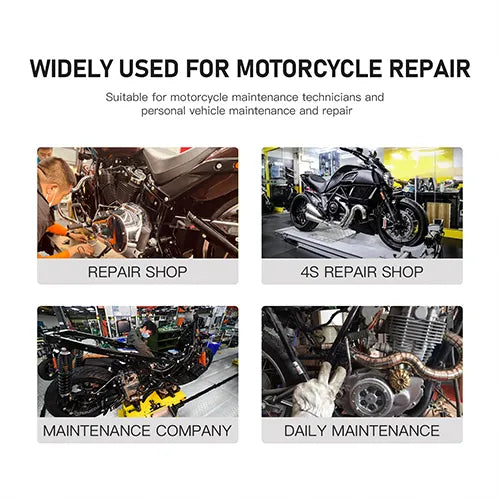 JDiag M100 Pro Motorcycle Diagnostic Scanner OBD2 Fault Diagnostic Tool ,Read/Clear Fault Code, ABS Test, Freeze Data For Kawasaki Yamaha Suzuki