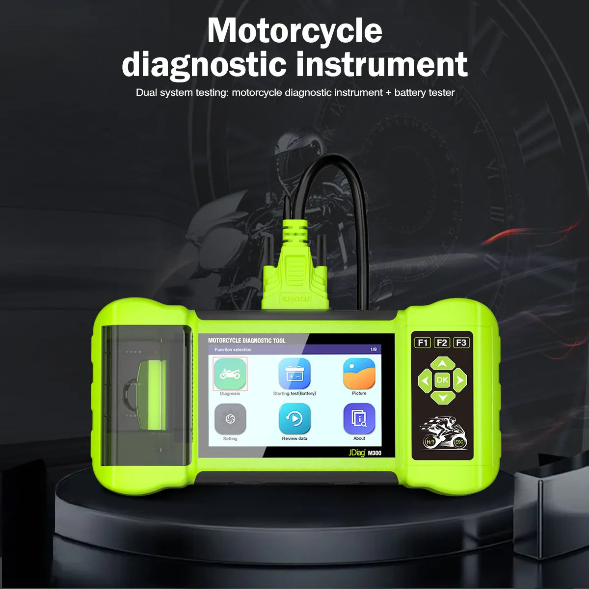 JDiag M300 Motorcycle Scanner For BMW Ducati Harley Honda Yamaha