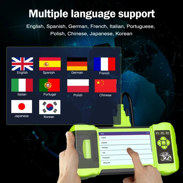 JDiag M300 Motorcycle Scanner For BMW Ducati Harley Honda Yamaha