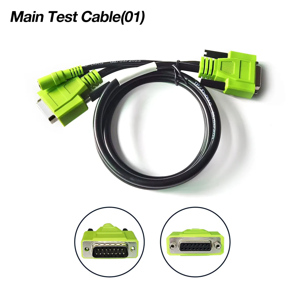 JDiag OBD2 Test Cables, With JDiag M100Pro/M200/M300 Motorcycle Scanner, For BMW-10P, Harley-4P/6P, YAMAHA-3P/4P, HONDA-4P