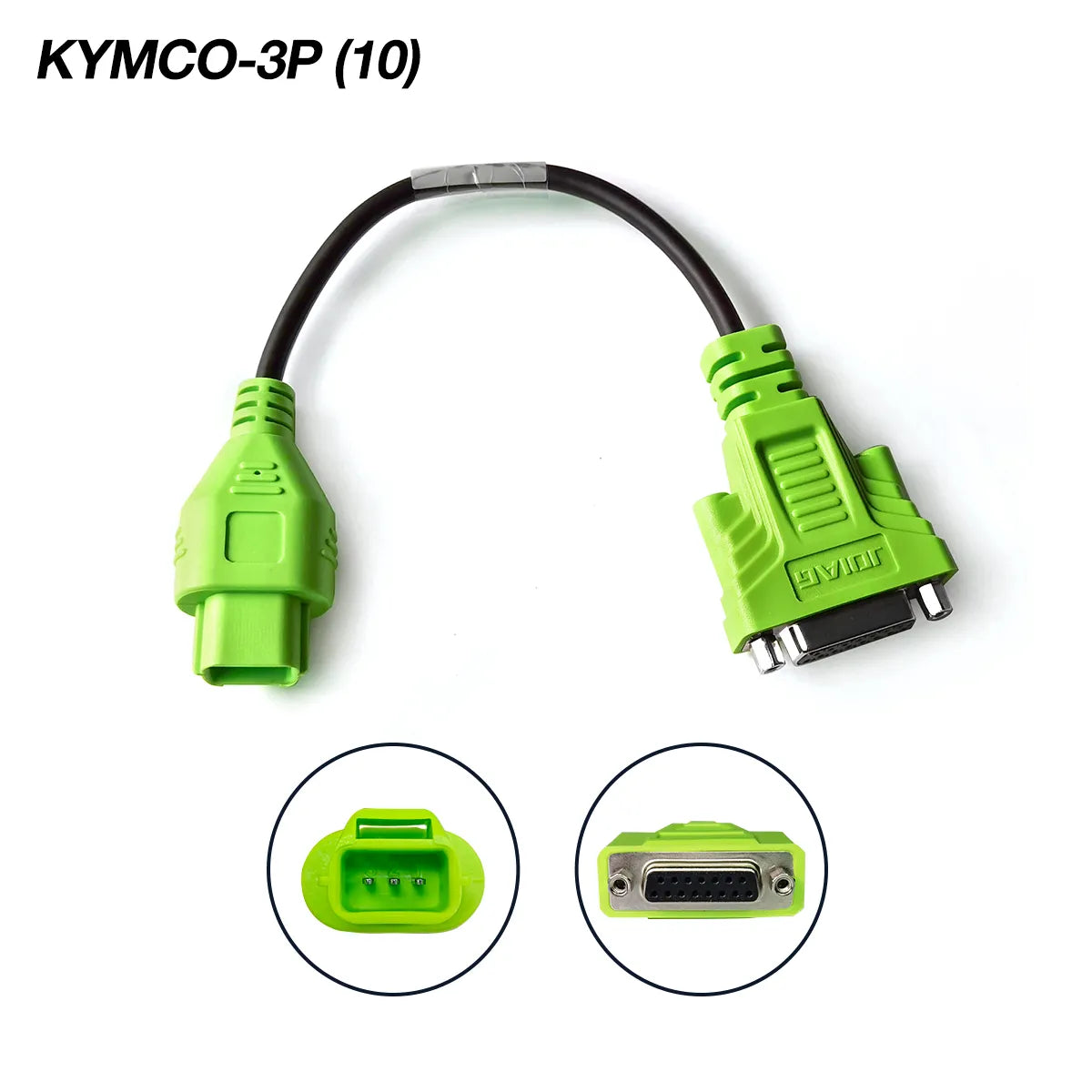 JDiag OBD2 Test Cables, With JDiag M100Pro/M200/M300 Motorcycle Scanner, For BMW-10P, Harley-4P/6P, YAMAHA-3P/4P, HONDA-4P