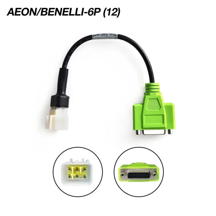 JDiag OBD2 Test Cables, With JDiag M100Pro/M200/M300 Motorcycle Scanner, For BMW-10P, Harley-4P/6P, YAMAHA-3P/4P, HONDA-4P