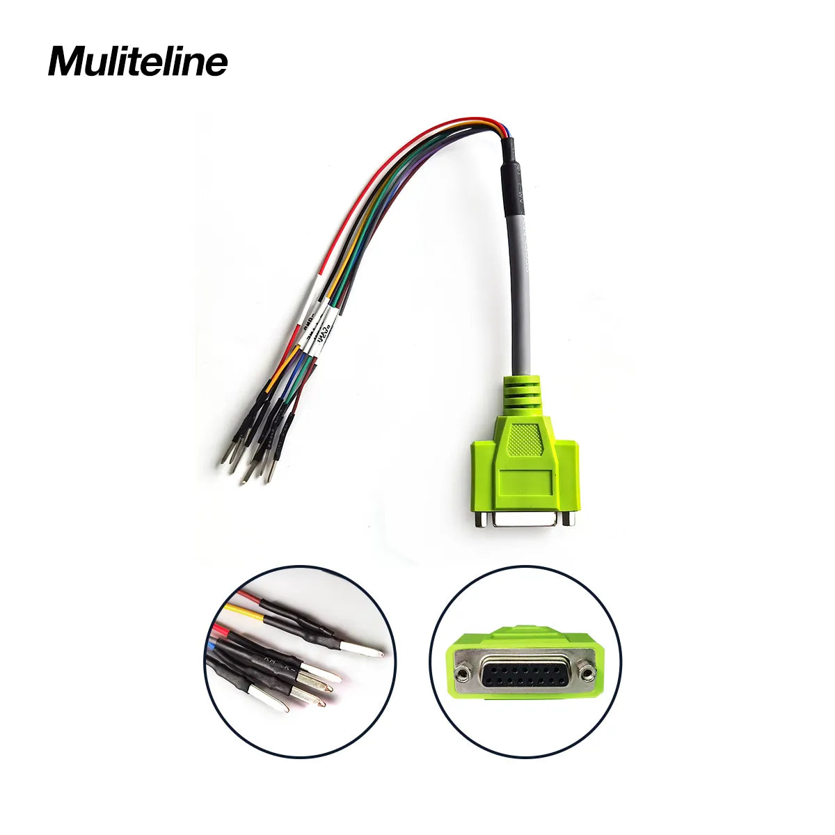 JDiag OBD2 Test Cables, With JDiag M100Pro/M200/M300 Motorcycle Scanner, For BMW-10P, Harley-4P/6P, YAMAHA-3P/4P, HONDA-4P