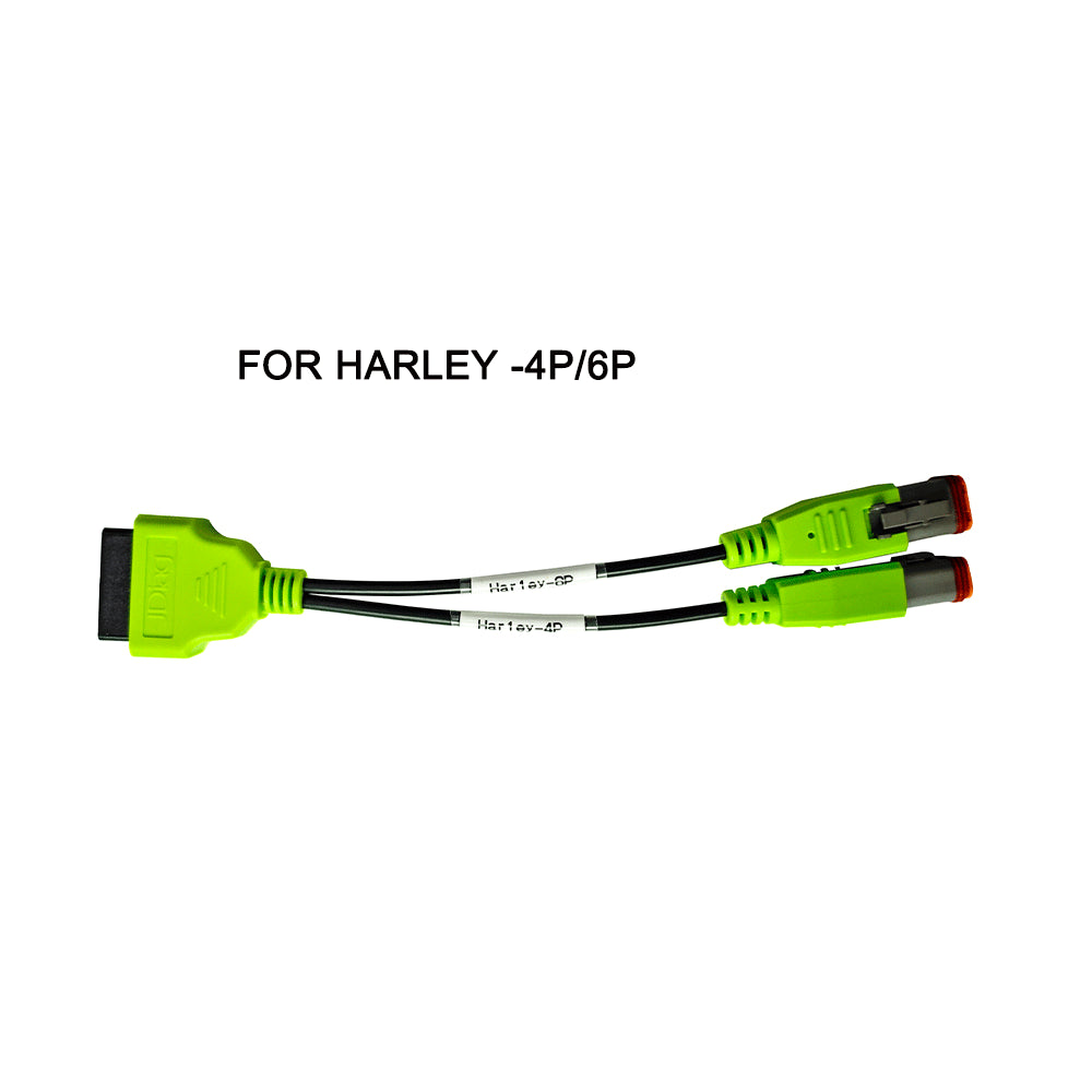 JDiag OBD2 Test Cables, With JDiag M100Pro/M200/M300 Motorcycle Scanner, For BMW-10P, Harley-4P/6P, YAMAHA-3P/4P, HONDA-4P
