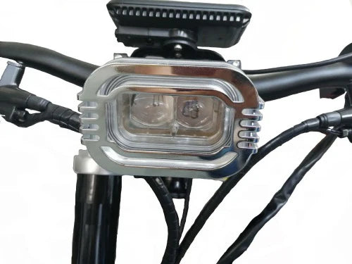 72V 5000W Stealth Bomber Electric Bike With 26" x 2.6" Wheels - Beach Cruiser E-Bike, 50MPH Top Speed